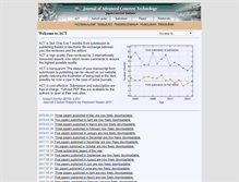 Tablet Screenshot of j-act.org